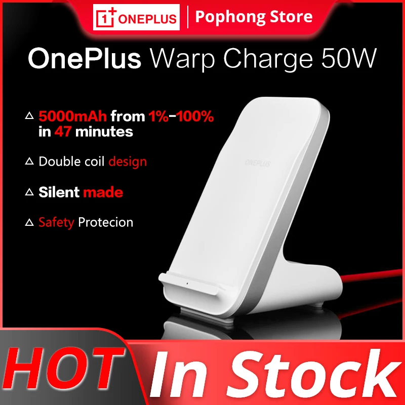 

Original OnePlus Warp Charge 50W Wireless Charger for Oneplus 9 Wireless Charger For Oneplus 9 Pro Oneplus 10 Pro