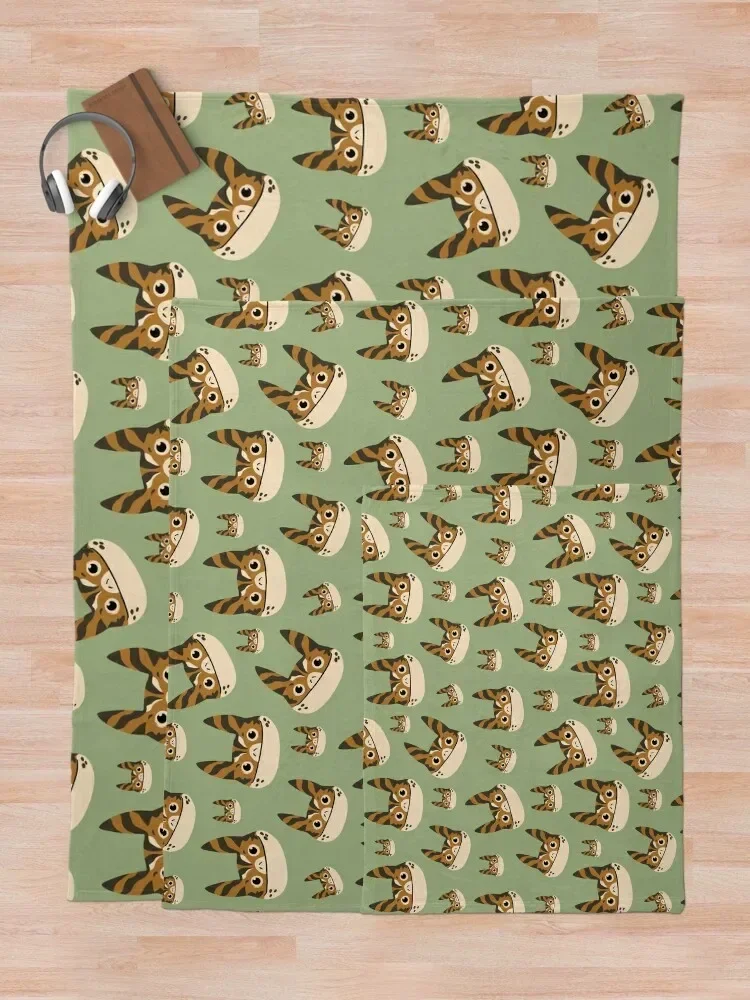 Плед с рисунком кошки loth пушистые одеяла очень большие пледы