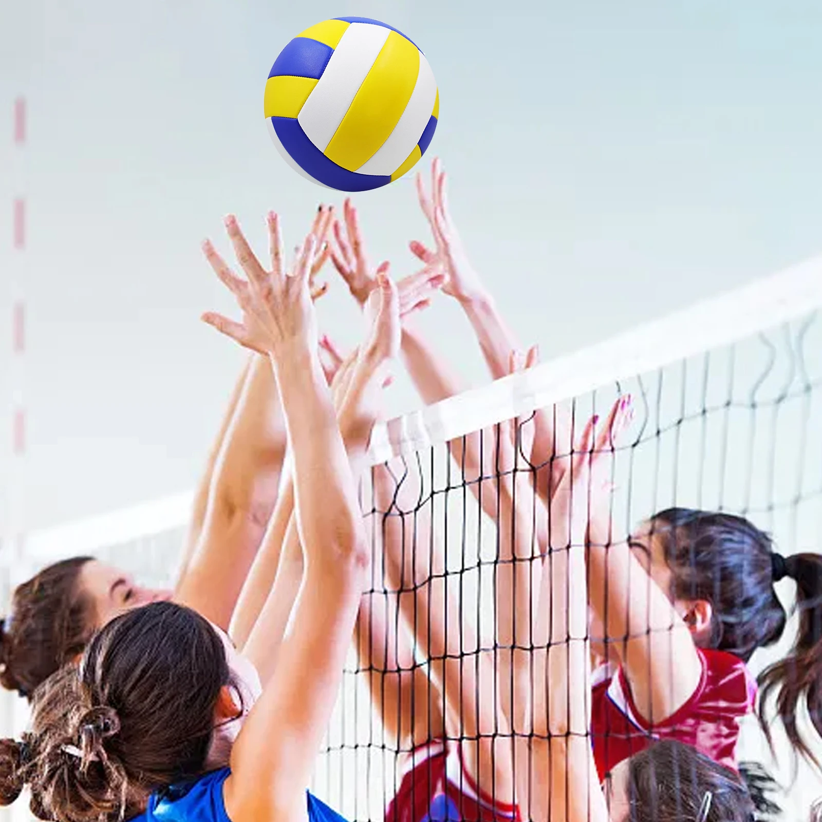 

Volleyball Professional Competition Volleyball Size 5 For Beach Outdoor Indoor No. 5 Ball Machine Sewing Outdoor Beach Ball