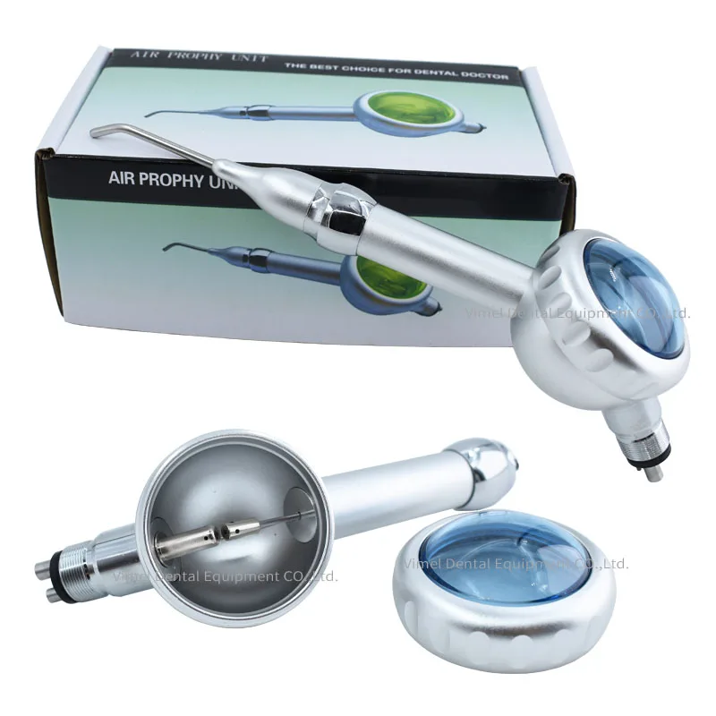 

Upgrade Dental Air Polisher 4 Holes Sand Blaster Hygiene Prophy Jet Dentist Teeth Polishing Unit