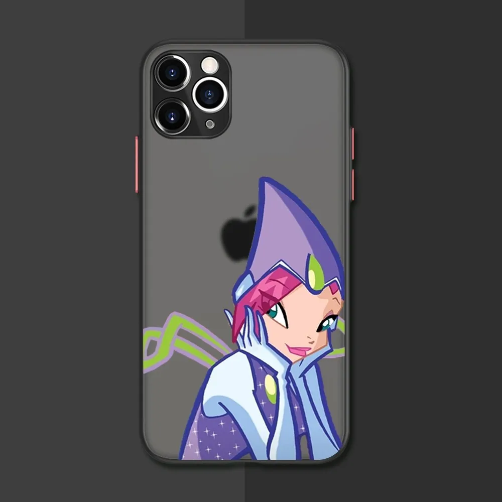 Girl W-Winx Clubs Phone Case For Xiaomi Redmi Note 12S 11S 10S 9S 9T 10 Pro 11 9 12 13 5G Matte Cover
