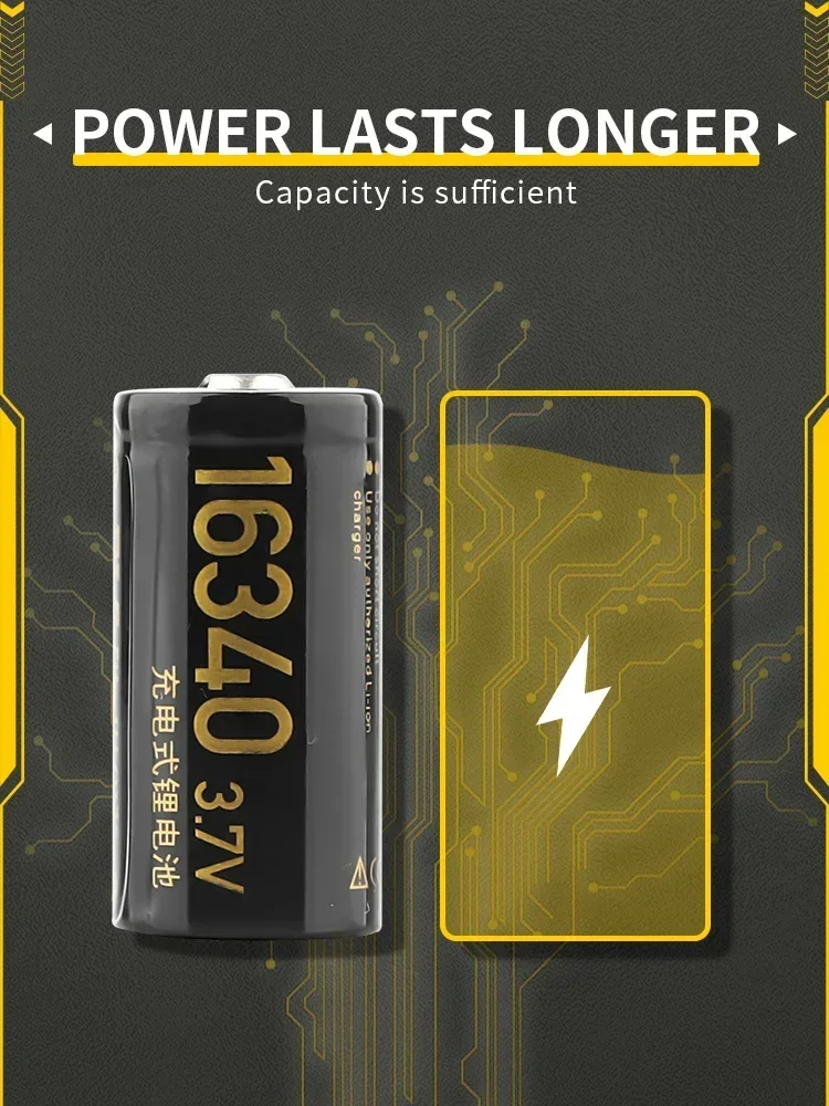 Литий-ионный аккумулятор DLGpower 16340 650 мАч 3 7 В