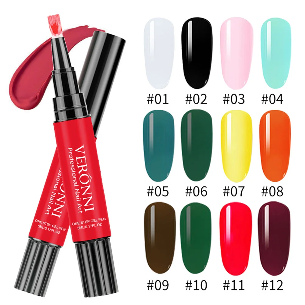 

Полуперманентная гибридная ручка-Гель-лак ELECOOL, искусство, Отмачивание, Базовое покрытие, Праймер, 3 в 1, лак-ручка для ногтей, ультрафиолетос...