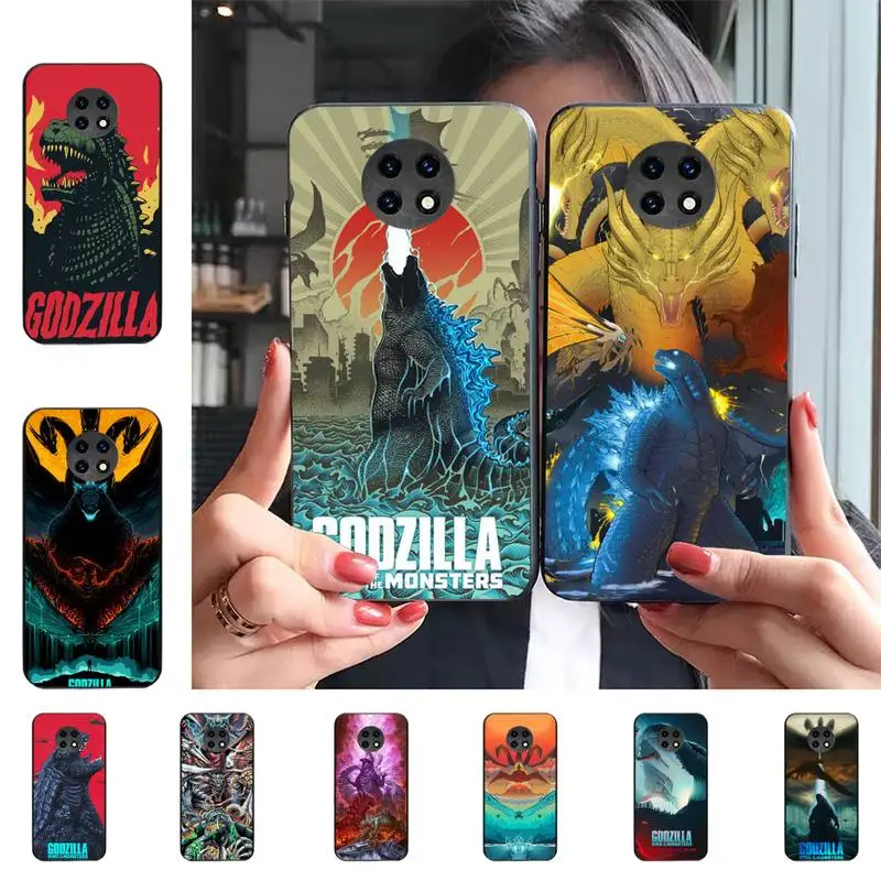 

POP MART Big Cool G-Godzillas Phone Case For Redmi 5 6 7 8 9 10 plus pro 6 7 8 9 A GO K20 K30 K40 pro plus F3 Fundas