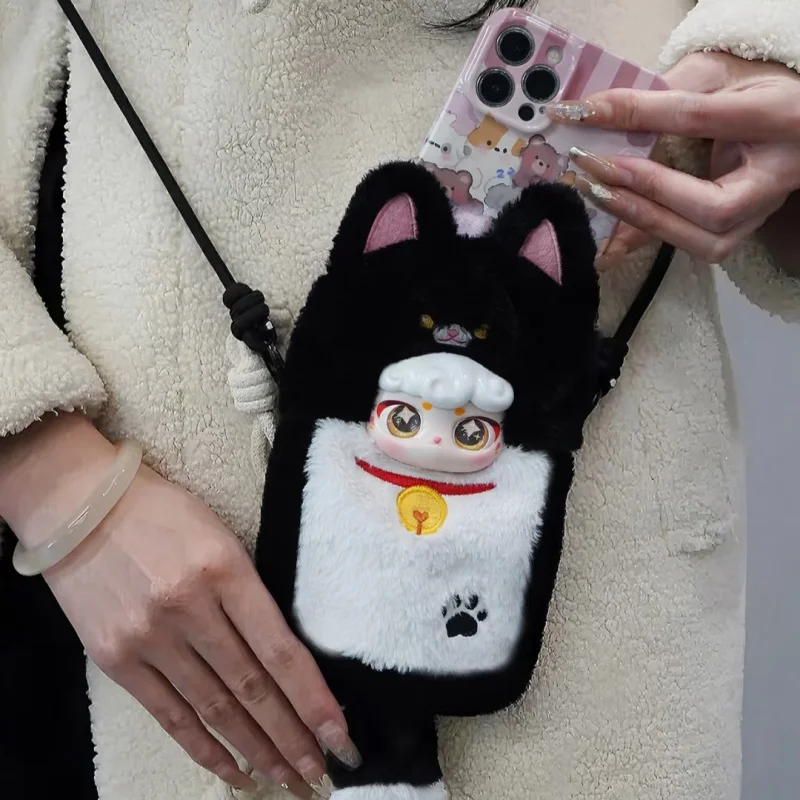 Фото Подлинная Ciaoka Meow Meow Lucky Pocket слепая коробка кукла сумка через плечо регулируемый ремешок украшение стола милый модный подарок для девочек №3