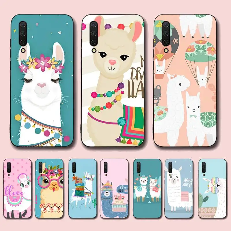 

Llama Llama cute Phone Case for Xiaomi mi 5 6 8 9 10 lite pro SE Mix 2s 3 F1 Max2 3