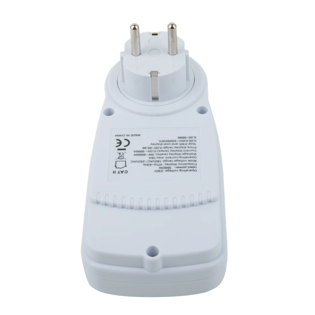 Электрический измеритель для сада, дома, парковки, солнечные аксессуары, полностью функциональный, Макс 16 А, металл, 0 Гц ~ 9999 Гц, 150*75*35 мм, 230-250 В