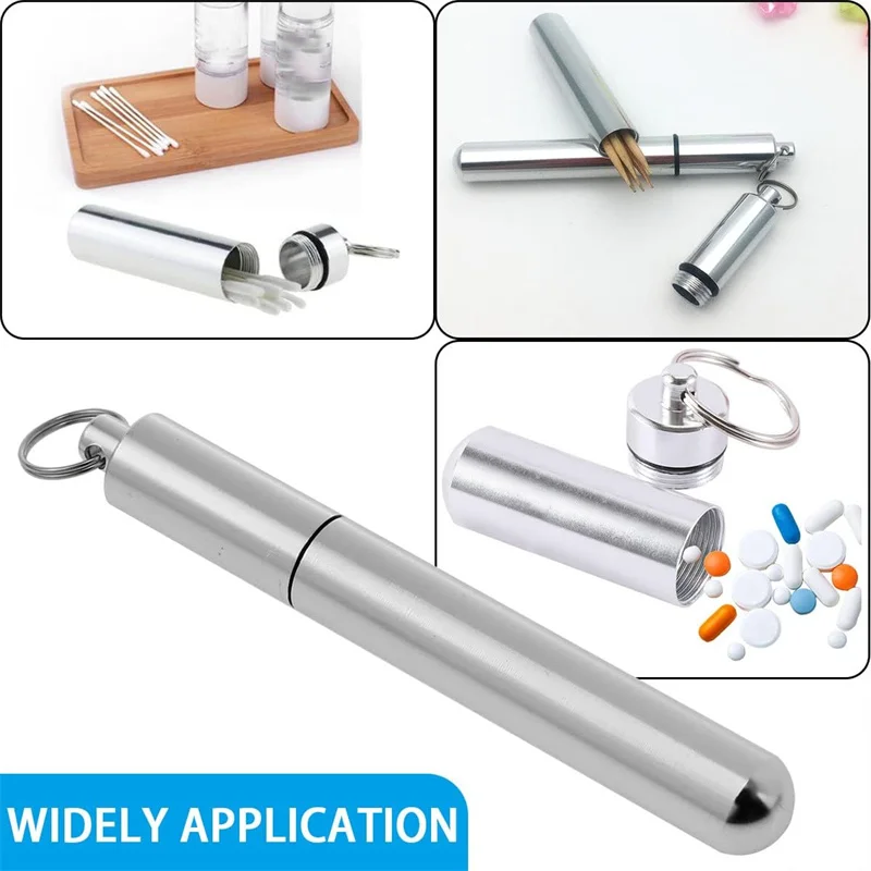 Портативная Мини-бутылка Для Воды Из Нержавеющей Стали Игольчатый Цилиндр