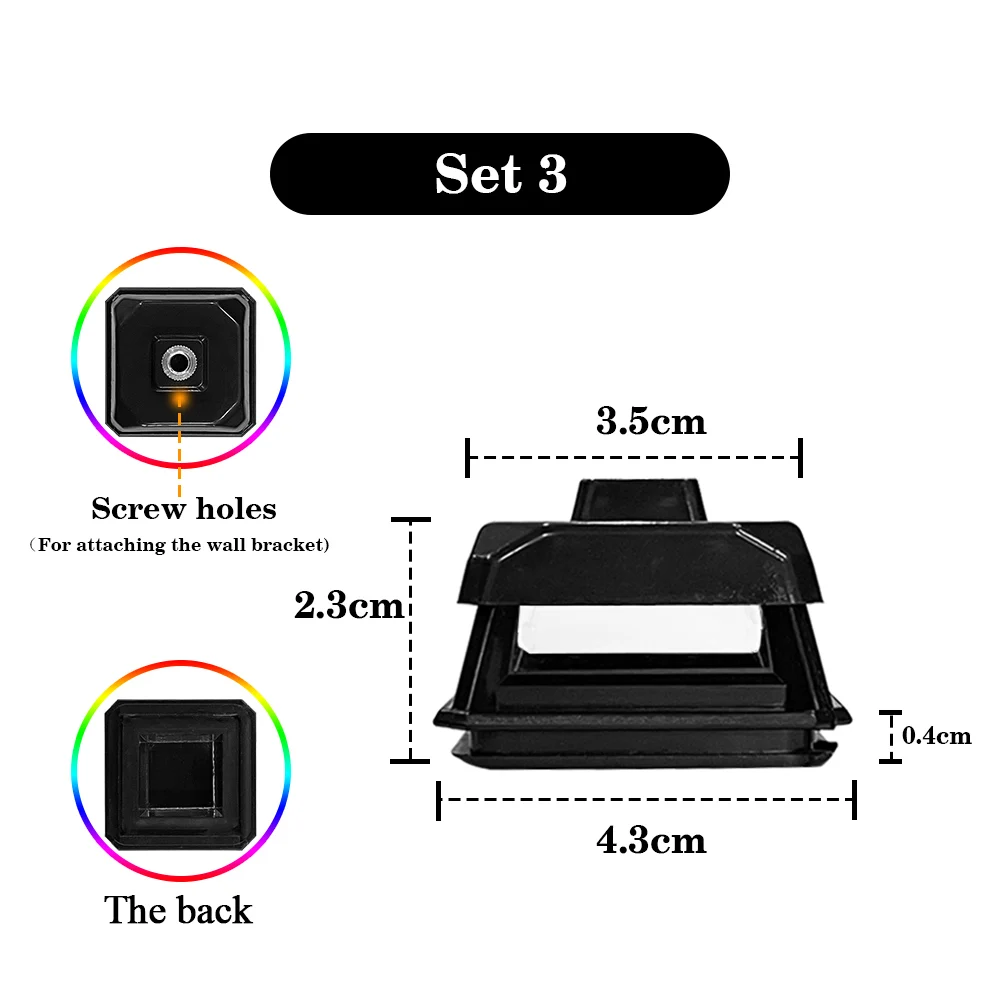 МаKeDa Защитные очки для лазерного нивелира 3D 12 линий по вертикали и горизонтали Стеклянная крышка аксессуаров.