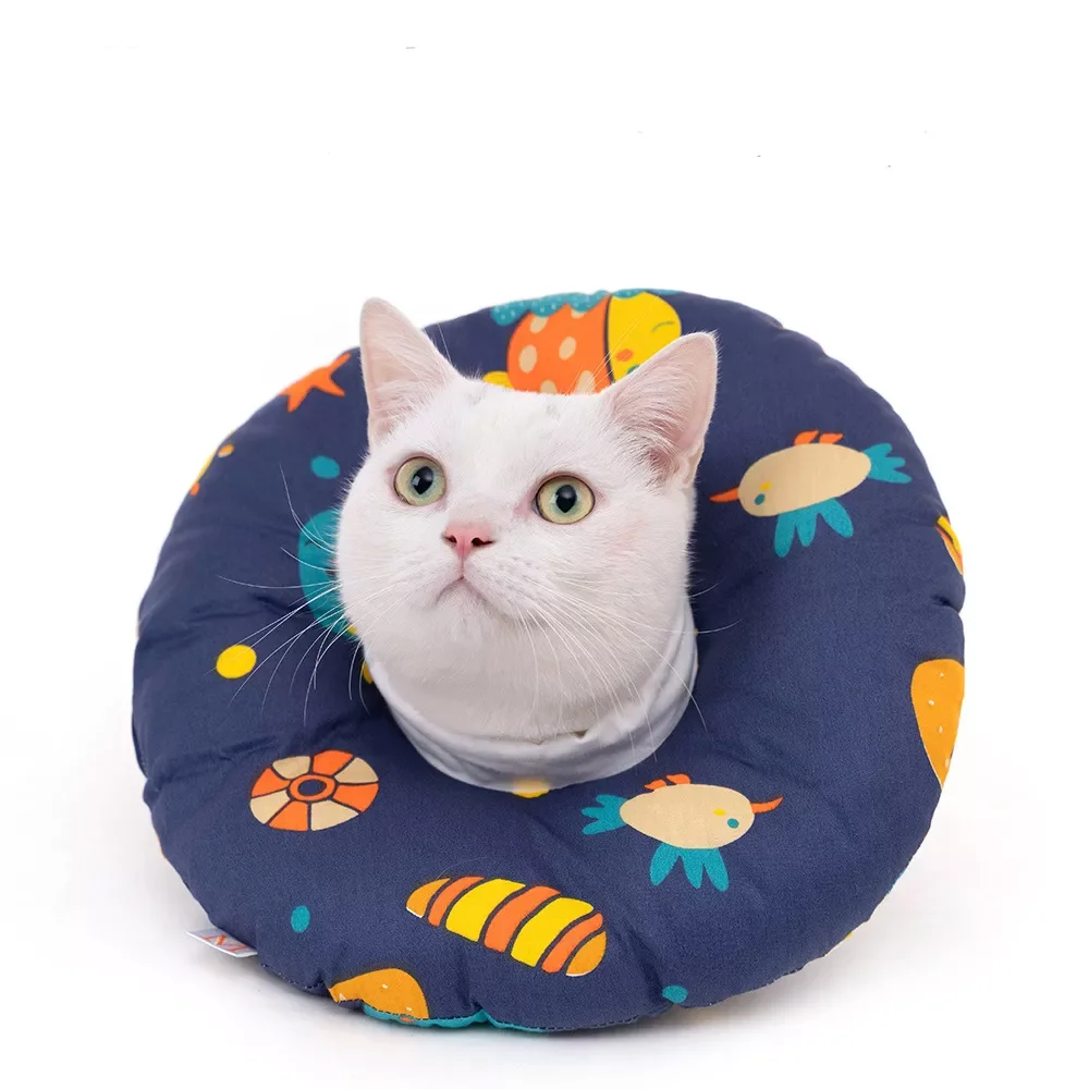 

Anti-Bite Lick Cat Dog Elizabeth Collar Aerated Wound Protective Pet Kitten Shame Ring Neckband Anti Scratch Cone After Surgery