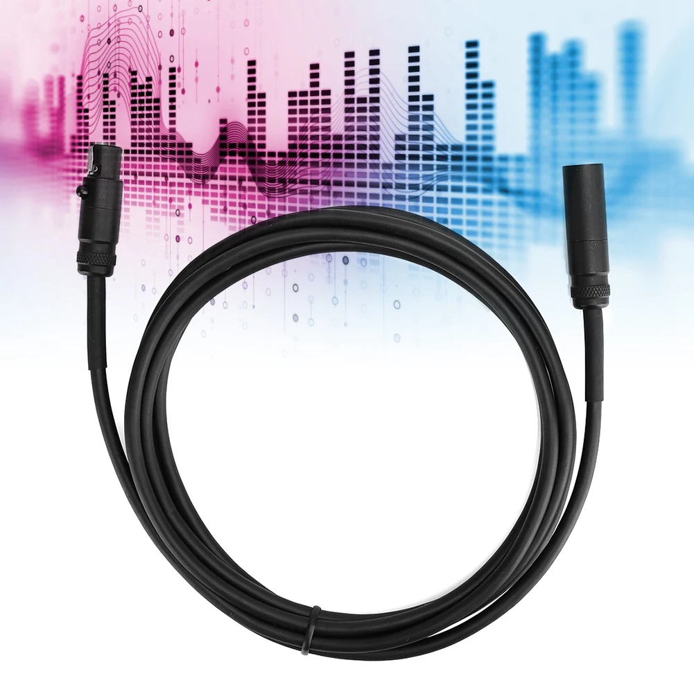 3-контактный мини-XLR соединительный кабель для видеокамеры DSLR