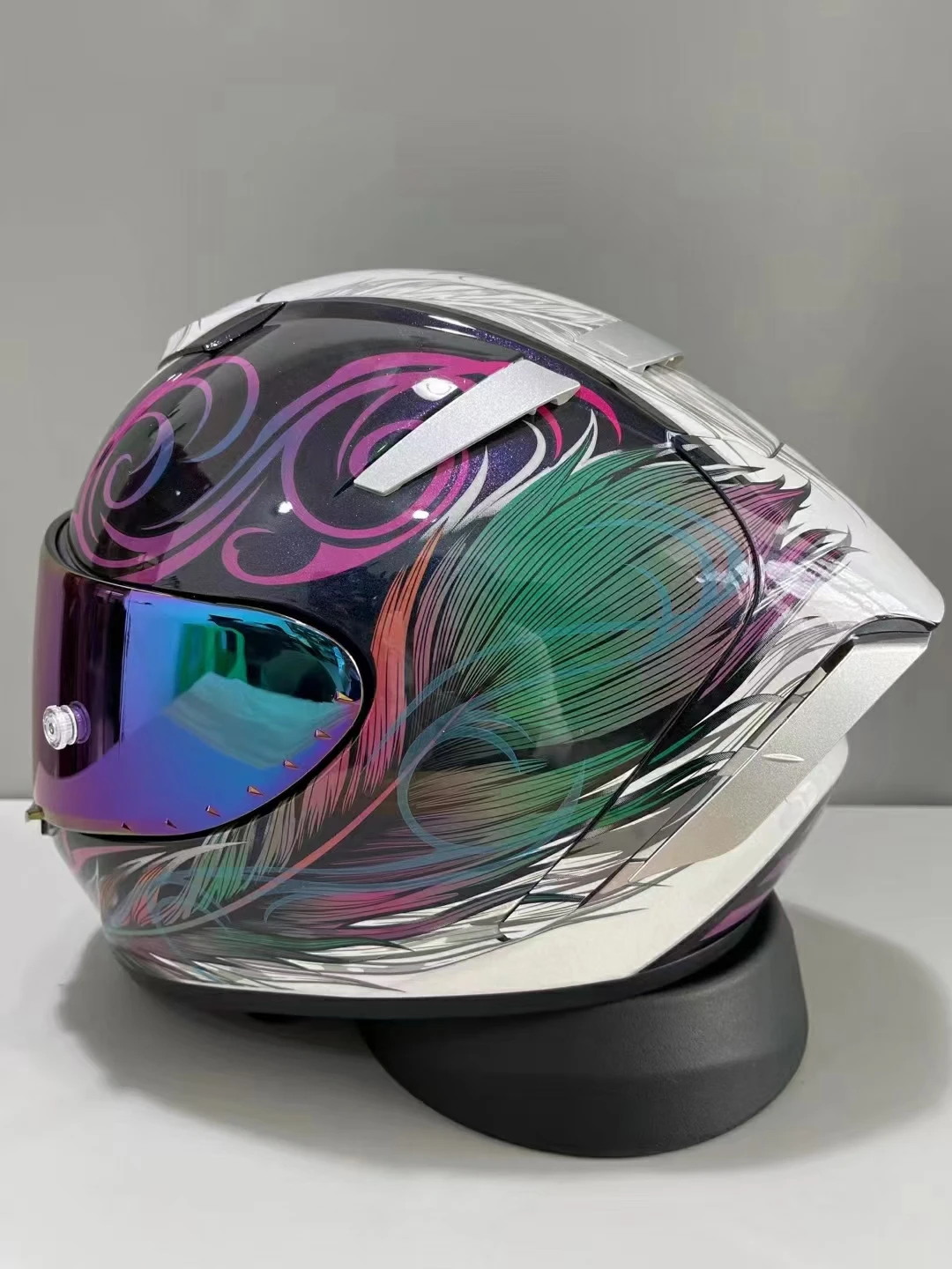 Полнолицевой мотоциклетный шлем X14 X-14 Marquez с глянцевыми перьями для езды на