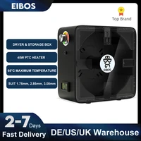 eibos 3d printer filament dry box with fan temperature control compatible nylon pva pla petg tpu 1 75mm 2 85mm 3 00mmstorage