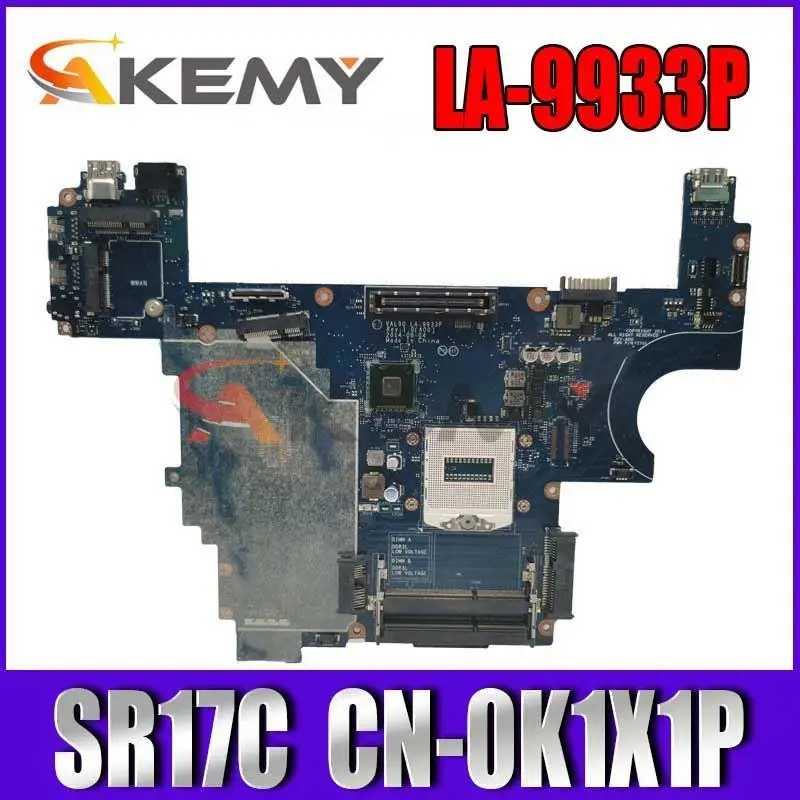 

For DELL Latitude E6440 Notebook Mainboard CN-0K1X1P 0K1X1P VAL90 LA-9933P Laptop Motherboard SR17C DDR3
