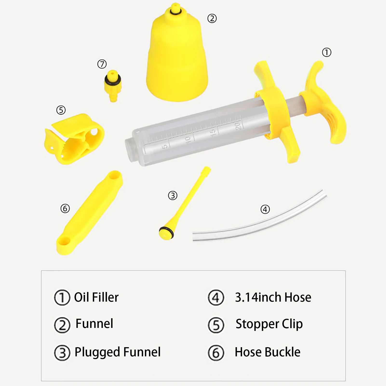 

Bicycle Hydraulic Disc Brake Oil Bleed Kit Tools Universal Bicycle Hydraulic Disc Brake Oil Mineral Bleed Tool Set Maintenance
