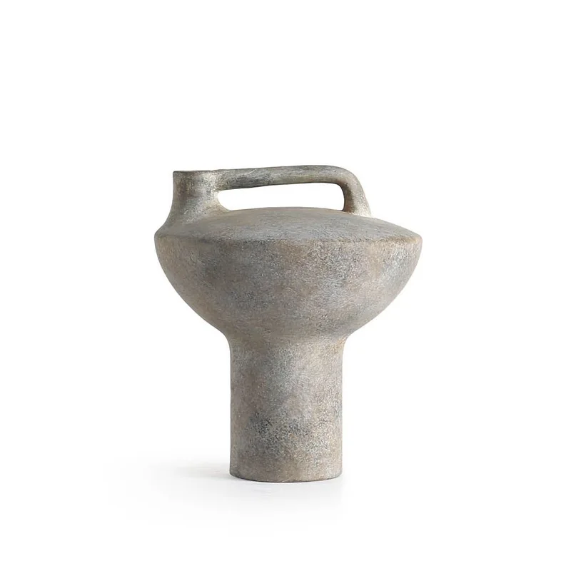 

Ceramic Vase Zen Ornament Dining Table Dried Flowers and Flowerpot Decorations