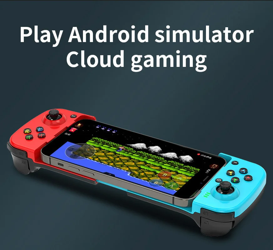 Беспроводной стрейчевый игровой контроллер BT 5 0 для телефона Android IOS геймпад