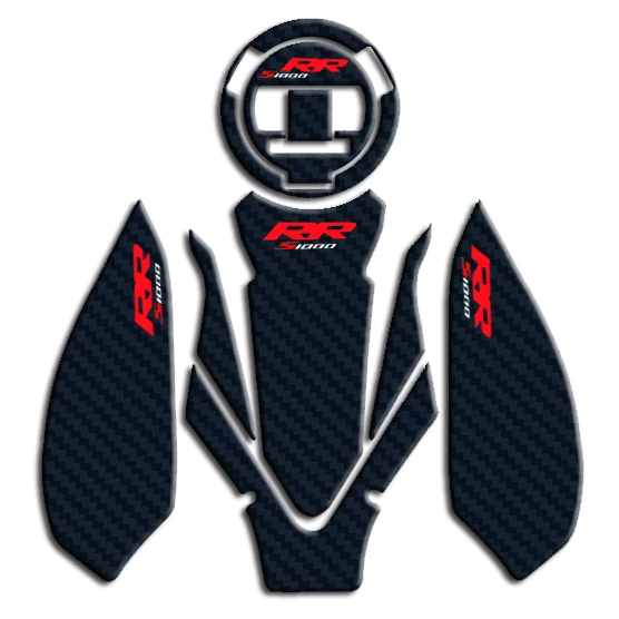 

3d-наклейки из углеродного волокна для мотоциклетного топливного бака, протектор, наклейки для BMW S1000RR S1000 RR 2019-2023