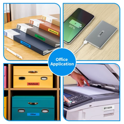 Лента для ламинирования этикеток 6-24 мм, совместимая с TZE231 TZE241 TZE131 TZE631 для Brother P-Thoch PT-H110 PT-210D PT-E550W PT-710BT