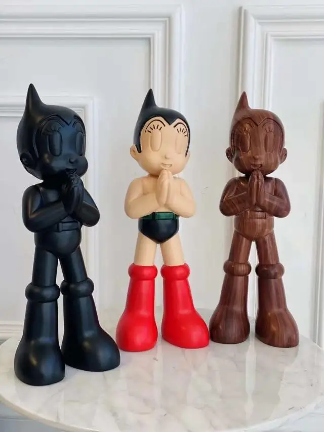 

60 Cm Astro Boy Spot Pvc Doll Action Cartoon Character Toy Retro Collection Model Birthday Gift Kawaii Figures