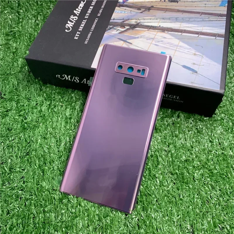 Корпус Note 9 для Samsung Galaxy Note 9 N960 6,4 дюйма, стеклянная задняя крышка аккумулятора, ремонт, замена задней крышки двери + объектив камеры (art.: 3920d0c8551ab) - 3920d0c8551ab