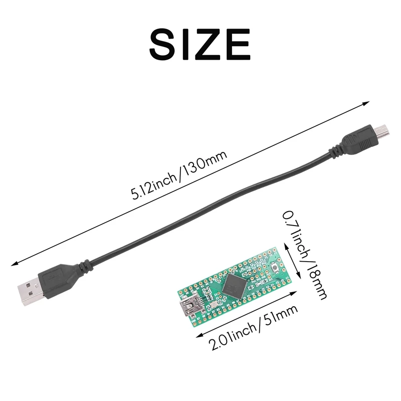 Teensy 2.0++ USB AVR Макетная плата ISP U Диск Клавиатура Мышь Экспериментальная AT90USB1286