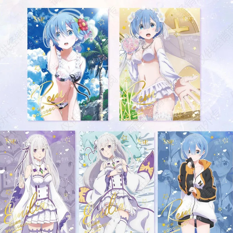 RE: ZERO-start New Life in other World карточка для коллекционирования Редкие ограниченные