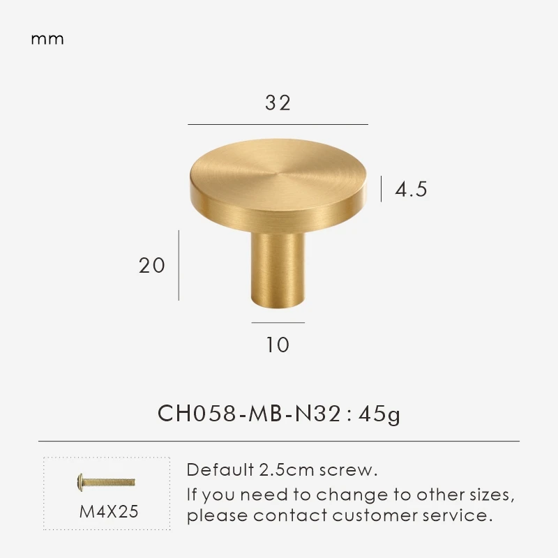 

Nurlin латунные ручки для мебели