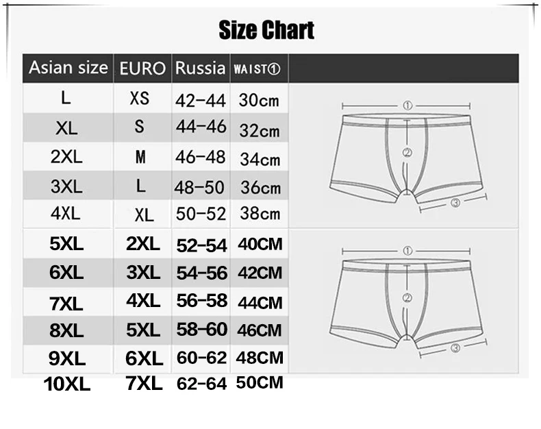 Plus  Men Underwear Male boxer  Solid Panties Shorts Men's Cotton Underpants  Man boxers Large Size 8XL 7XL 6XL 5XL 4XL XXXXL