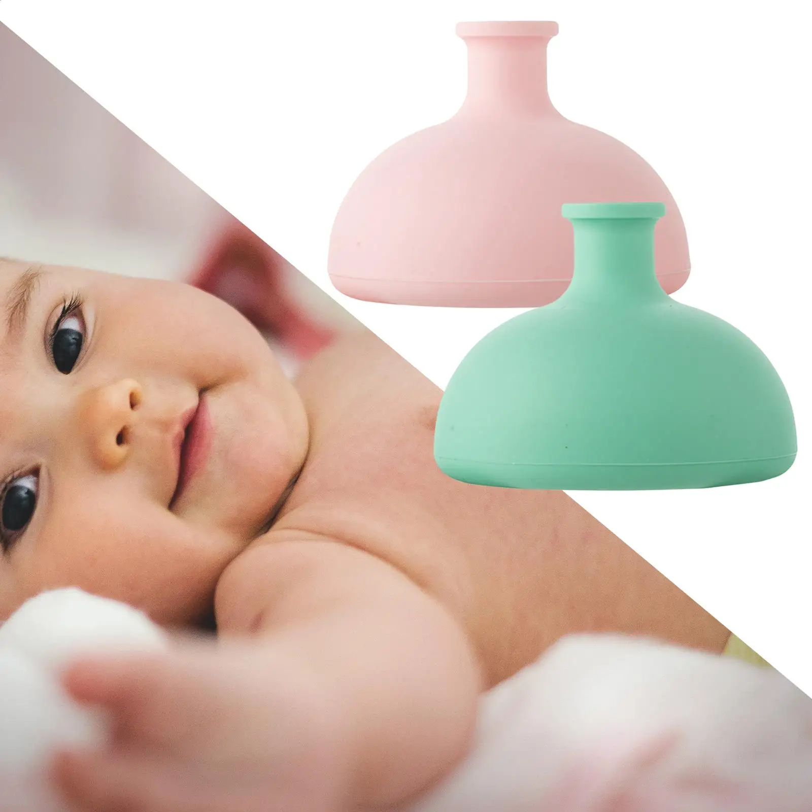 Baby Phlegm Cup Ударная чашка с пальмовой грудью Помощник для плевания семьи отрыжки