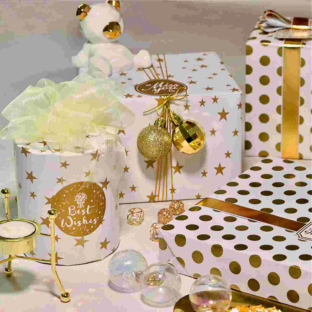 

Paper Gift Wrapping Bouquet Wrapper Tissue Packaging Sheets Packing Christmas Package Diy Holiday Birthday