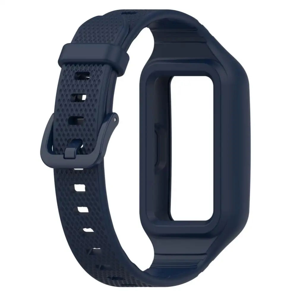 

Ремешок для смарт-часов, регулируемый браслет для Huawei Band 7/Honor Band 6, мягкий силиконовый спортивный сменный ремешок
