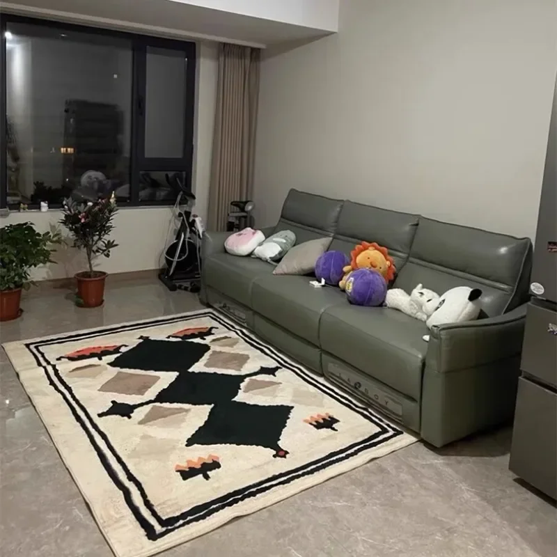 Мягкий классический ковер для чайного столика популярный современный спальни