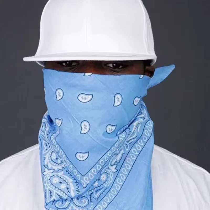 Бандана для волос в стиле хип-хоп мужчин и женщин хлопковая односторонняя