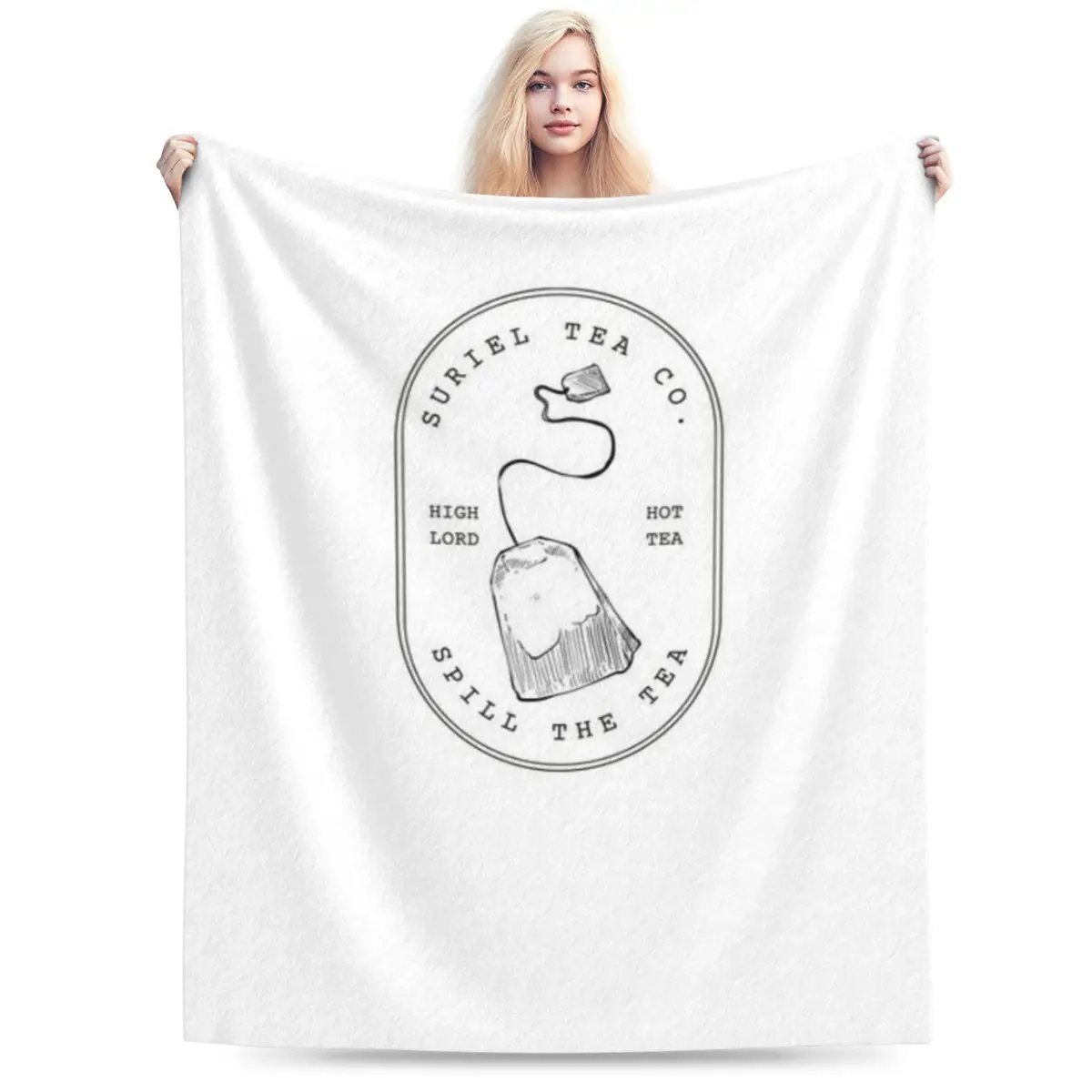 Ультрамягкое одеяло из микрофлиса Suriel Tea Co