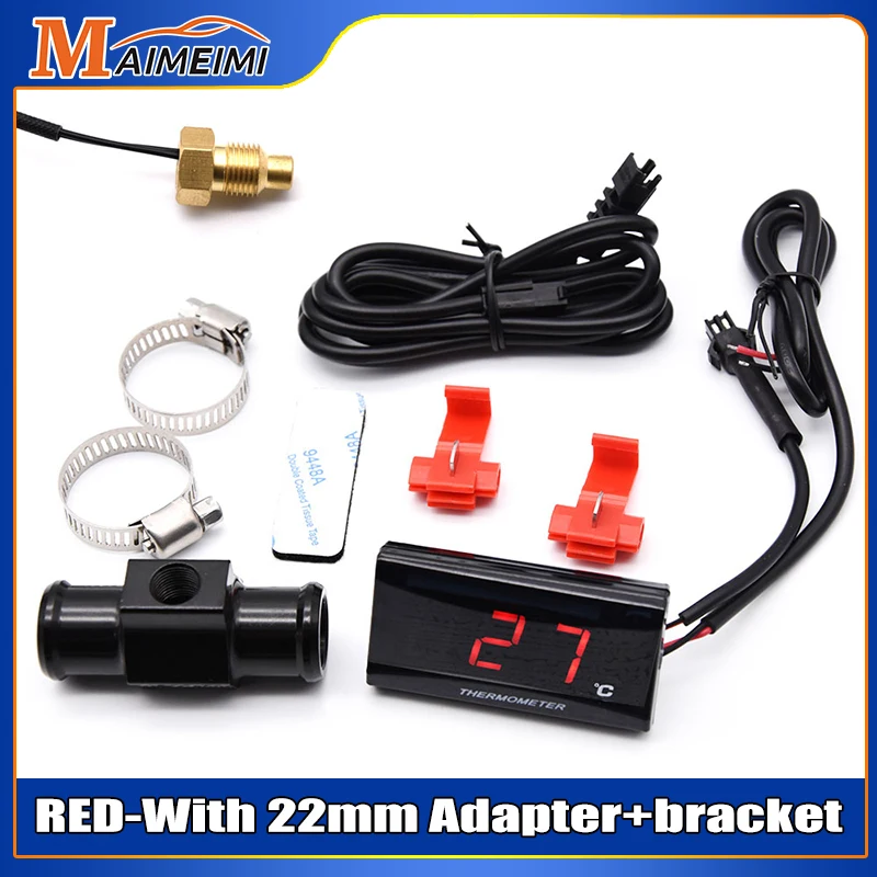 

Мини-термометр для мотоцикла KOSO датчик температуры воды для XMAX300 CB400 MT 07 09 + датчик температуры Koso