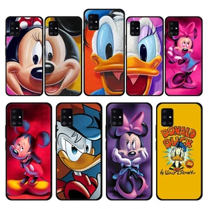 Mickey Minnie Mouse & Donald Daisy Duck Painting Art Celular Case For Samsung A51 A41 A72 A31 A32 4G A52 A12 A21s A71 A02s