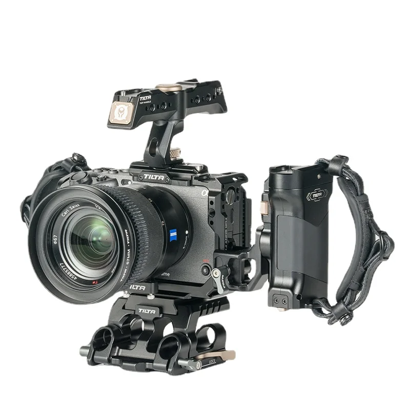 

TILTA TA-T13-C Camera cage Pro Kit совместим с Sony FX3 с верхней базовой пластиной ручки