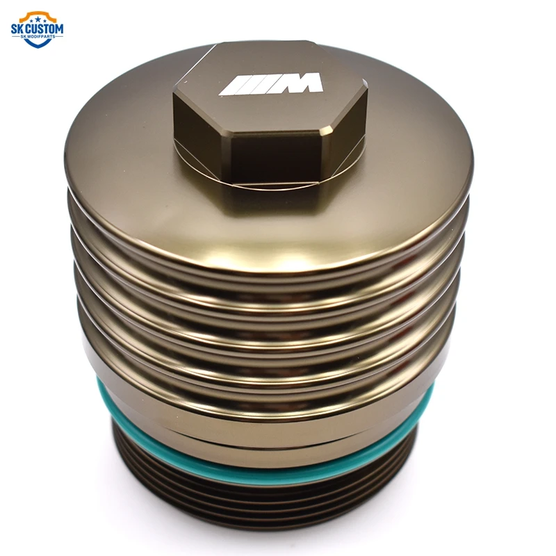 

Suitable For BMW Oil Filter Cover Aluminum Alloy Filter Shell B57 B58 Engine Modification