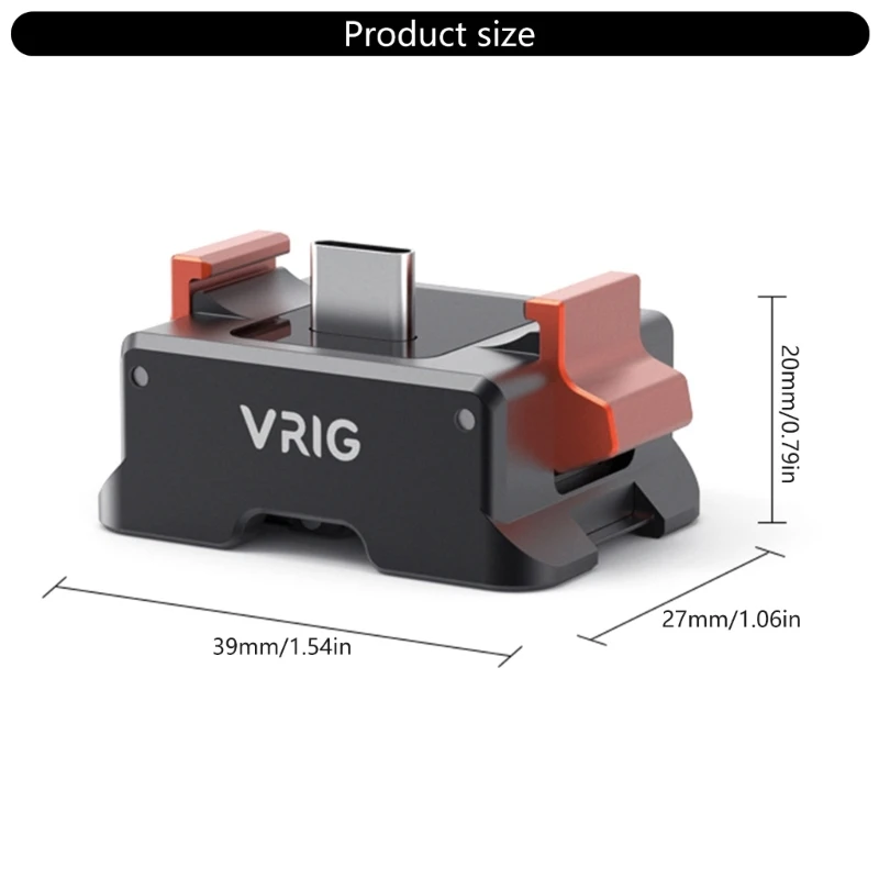 Портативная зарядная станция 573A для настольного кронштейна Pocket 3 из алюминиевого