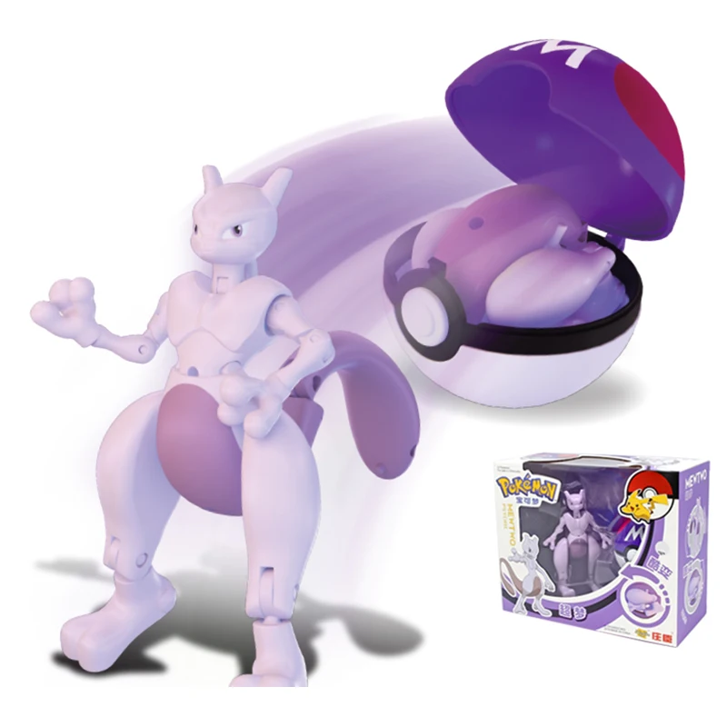 Покемон игрушки шар вариант игрушка модель Пикачу Дженни черепаха карманные