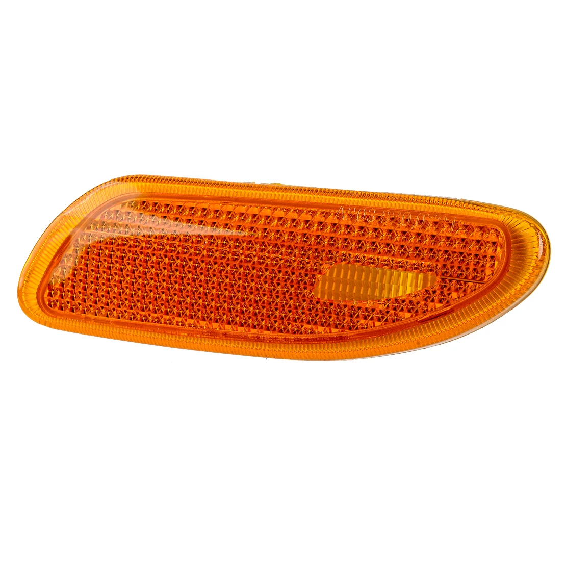 

2038200721 автомобильный желтый бампер, левый боковой габаритный фонарь, линза, указатель поворота, крышка, подходит для Mercedes-Benz C-Class W203 2001-2007