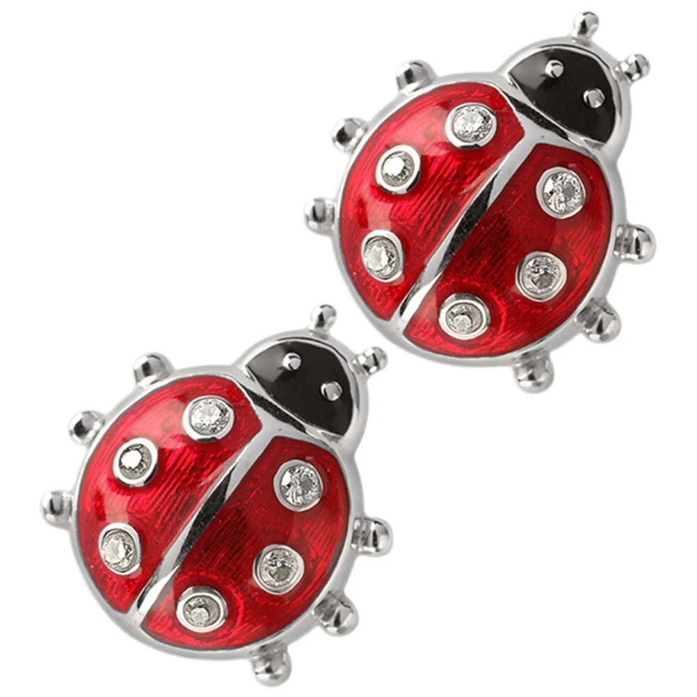 

Small Stud Earrings Studded For Women Modern Trendy Ladybug Studs Unique Dangle Fashion Girls