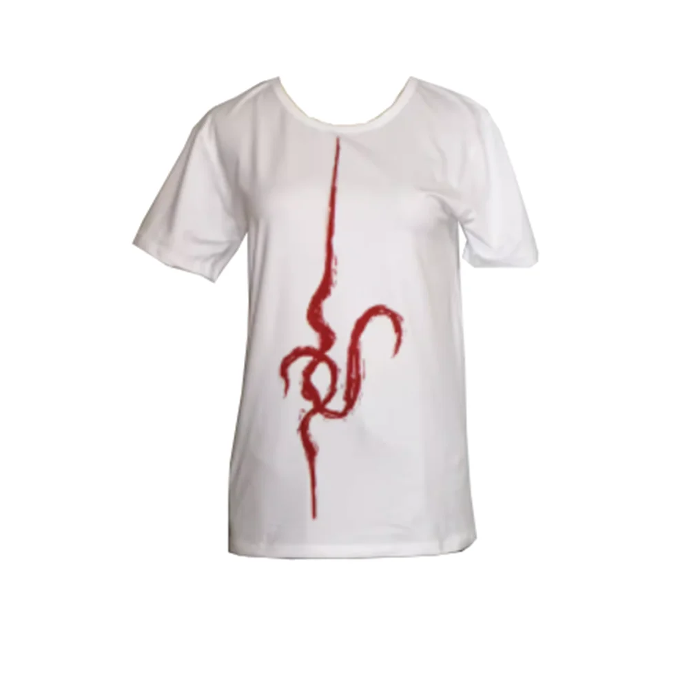 Аниме Косплей Komaeda Nagito футболки с короткими рукавами по индивидуальному заказу