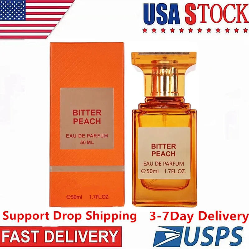 

High Quality Product Bitter Peach Fragrance Men Women Fragrance Long Lasting Eau De Toilette USA 3-7 Business Days Fast Delivery