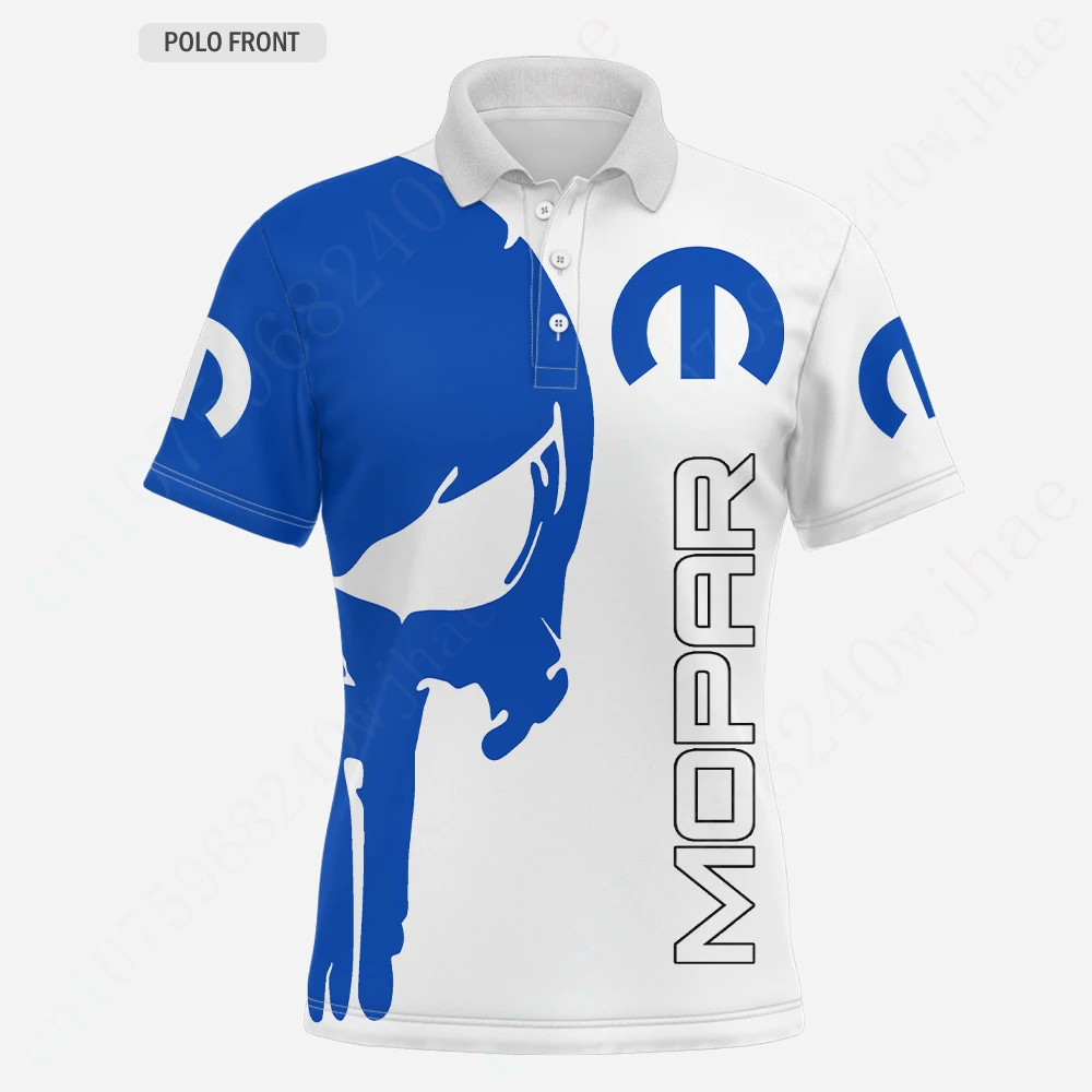 

Mopar Anime T Shirt For Men Harajuku Golf Wear Casual Polo Shirts And Blouses Unisex Clothing Quick Drying Short Sleeve Top