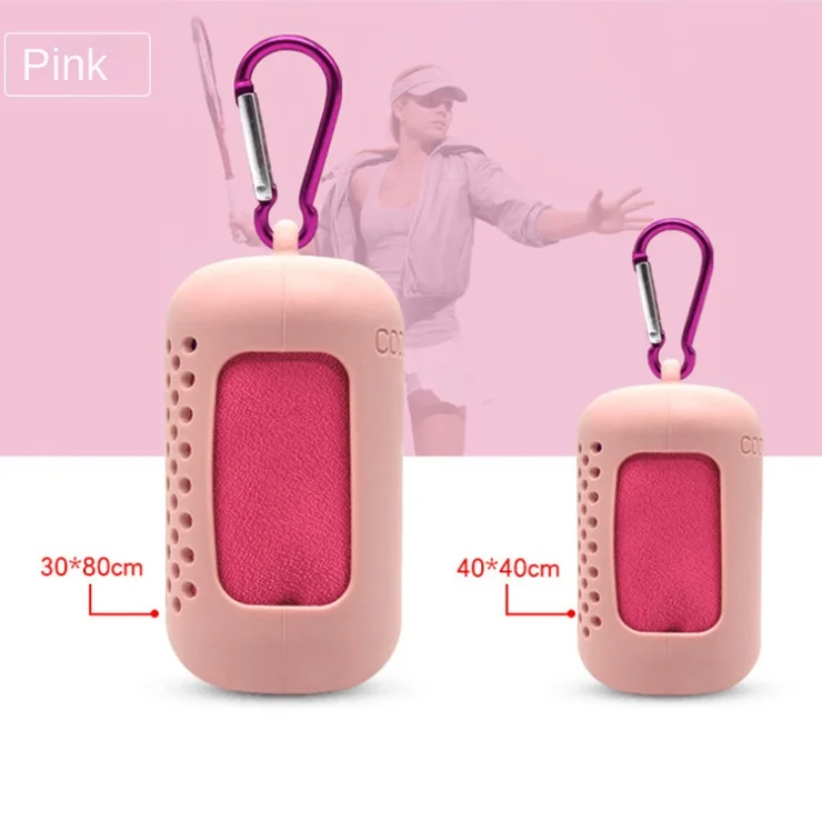 

TOWEL Sports Cool Towels Golf Fitness Sweat-absorbing Quick Drying Ice Cool Towels Silicone Towels
