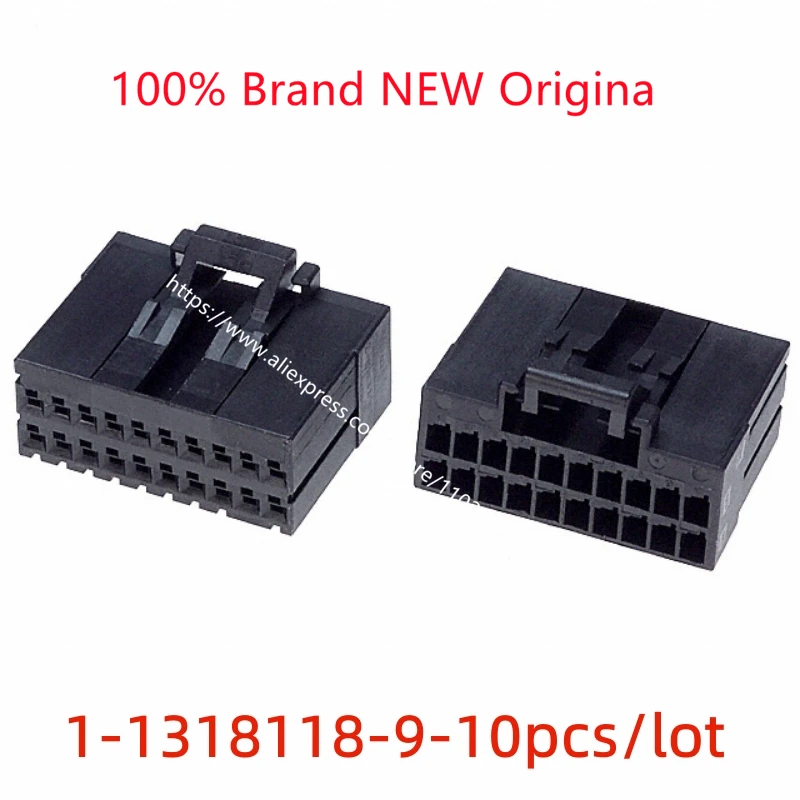

AMP/TE connector 1-1318118-9 20P rubber shell 2.5mm spacing original stock.10pcs
