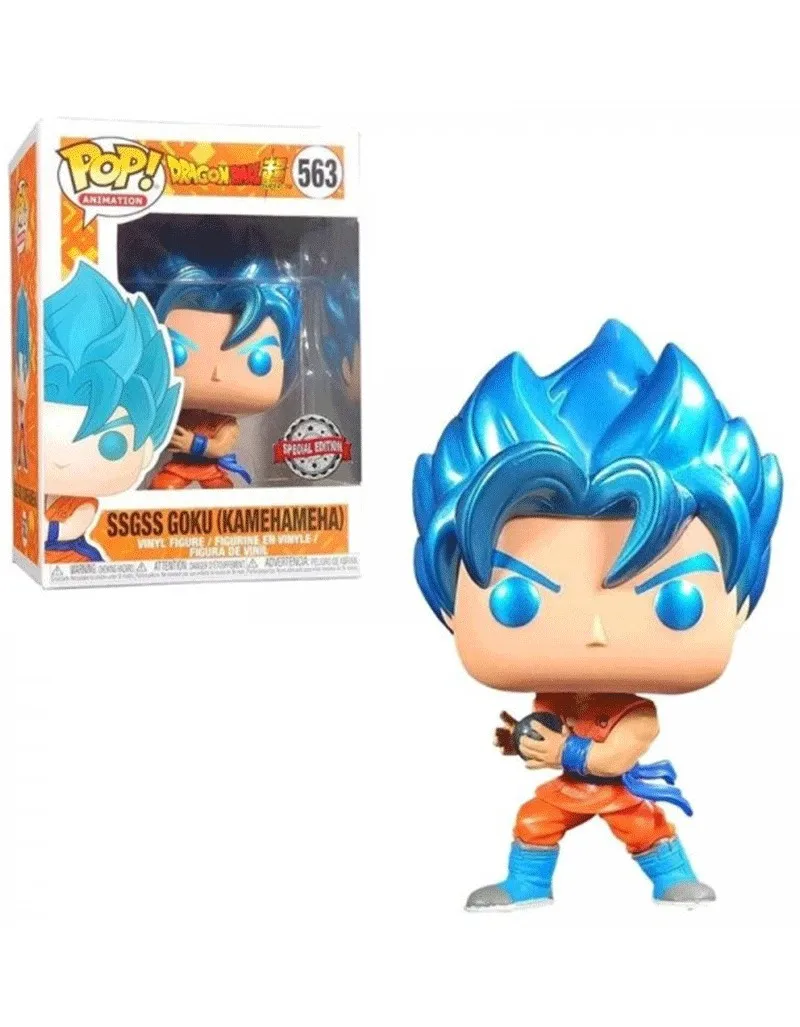 Funko Pop SSGSS Goku Kamehameha Dragon 