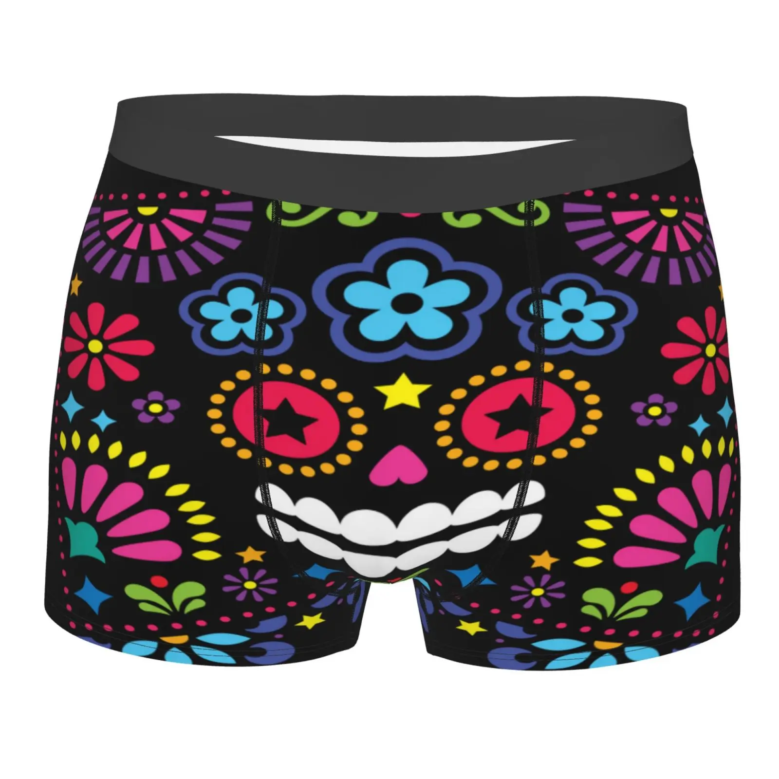 

Mexican Vintage Floral 2467 Boxer Briefs Underpanties Men Low Mens With Pouch Men Funny For Men For Men Pink Stretch Underwear